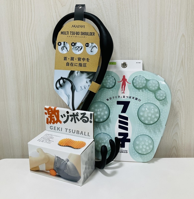 【ミナモア広島店】ツボ押しでスッキリ